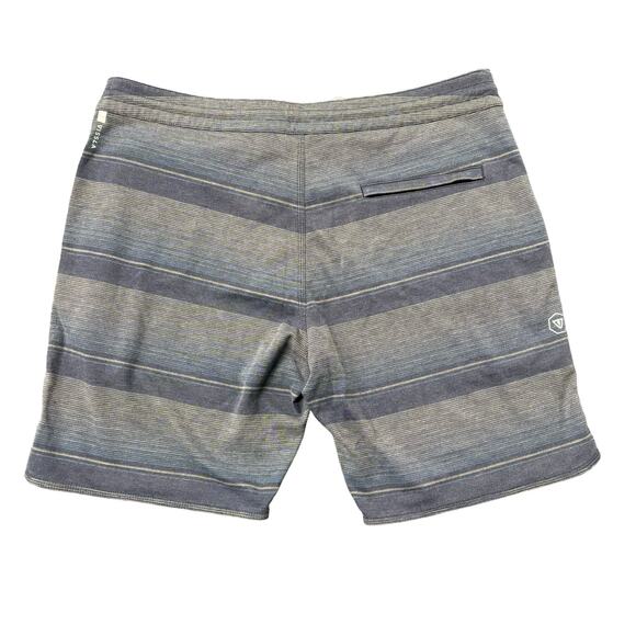 Vissla Sofa Surfer Shorts Men’s XL Board Hybrid Swim trunks Blue Stripes Casual - Picture 4 of 5
